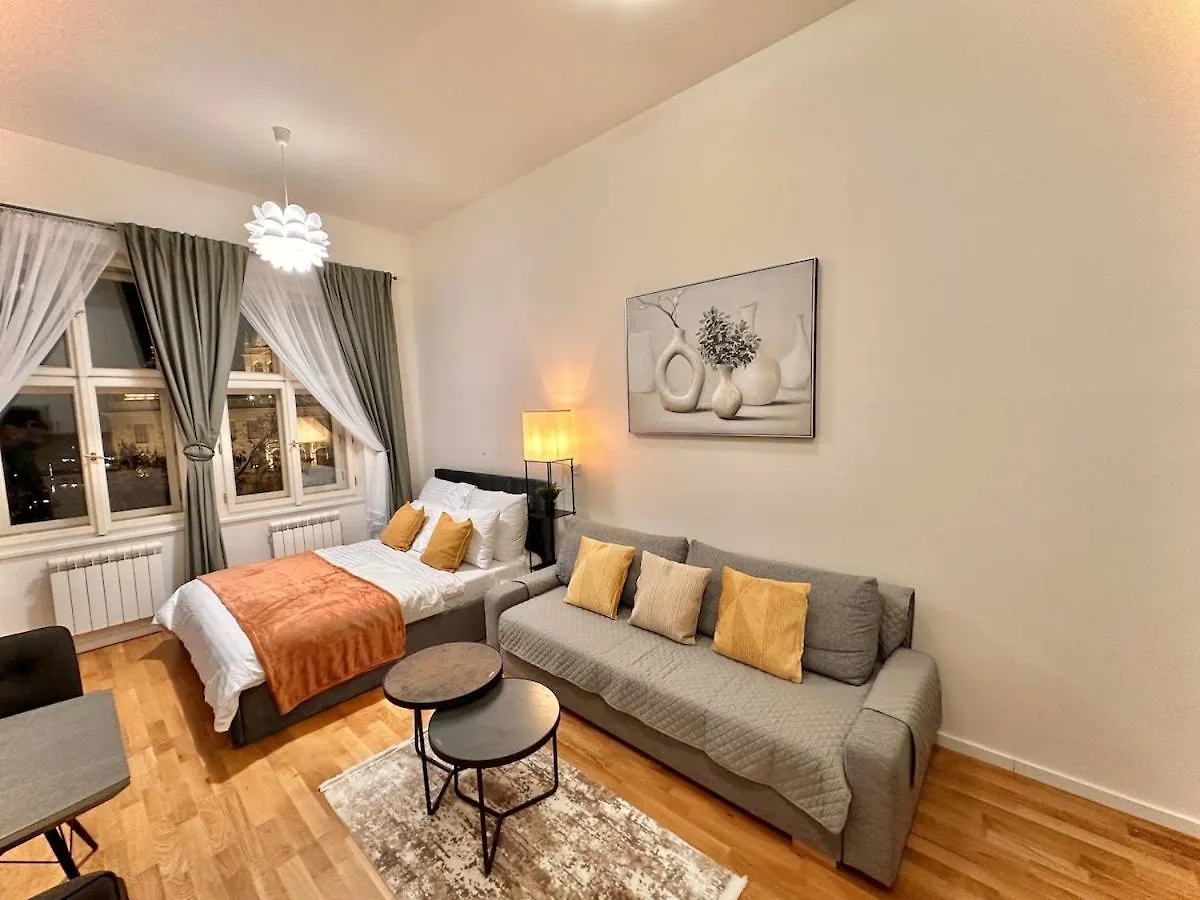 公寓 Modern Prague 1 Retreat With Stunning Museum Views公寓 捷克