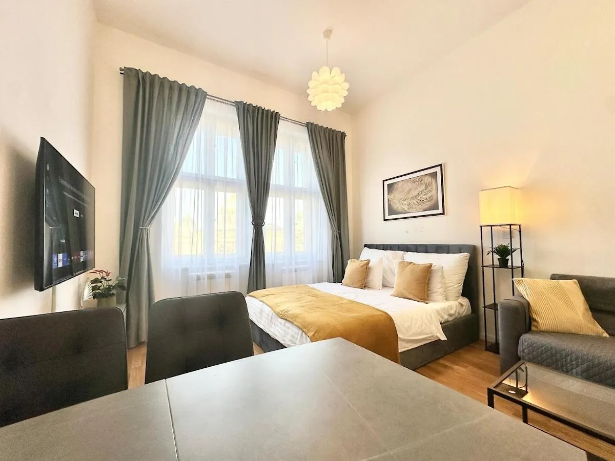 公寓 Modern Prague 1 Retreat With Stunning Museum Views公寓